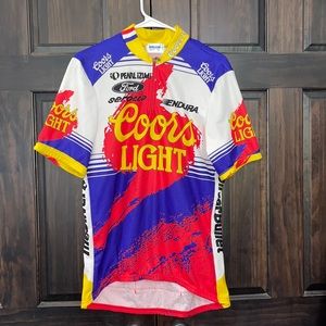 Vintage 1990s Coors light Pearlizumi cycling Jersey short sleeve